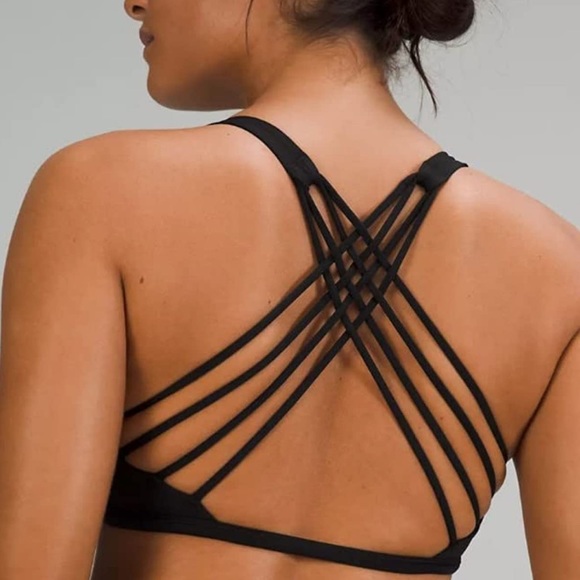 Lululemon Free to Be Wild Strappy Sports Bra - Picture 1 of 6